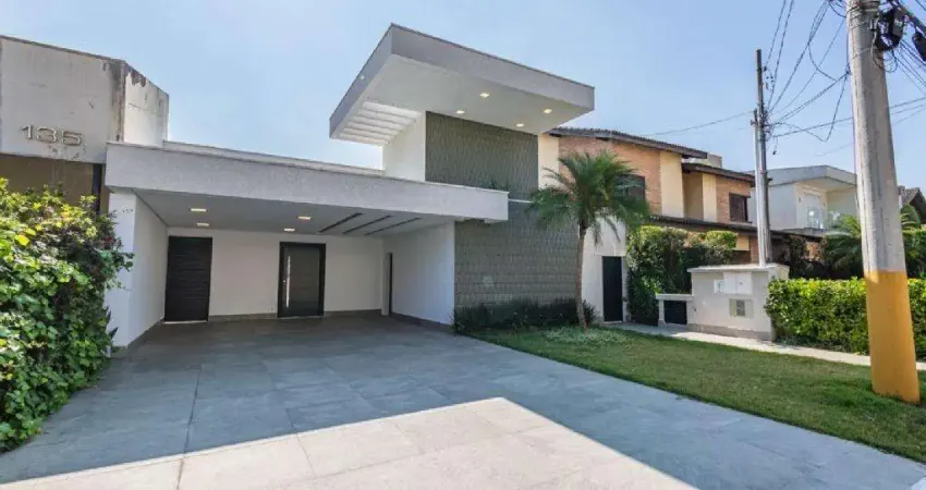 Casa à venda em santana de parnaíba, alphaville, com 3 suítes, com 203 m², residencial três