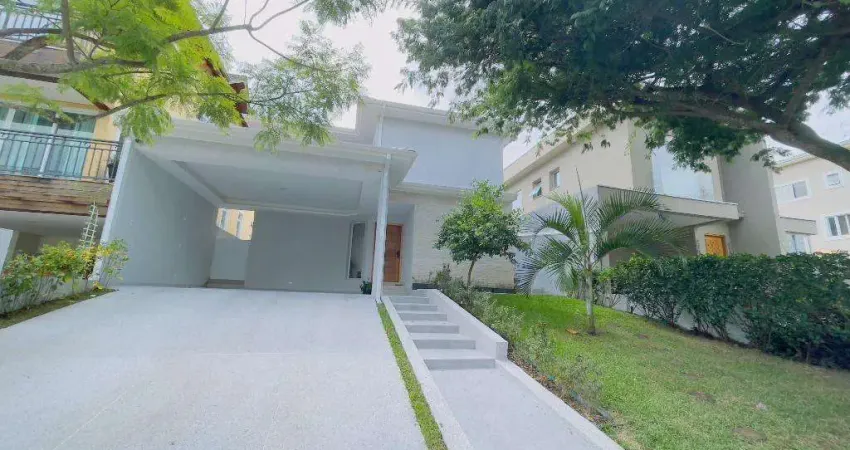 Casa à venda em santana de parnaíba, alphaville, com 3 suítes, com 300 m², residencial valville 1