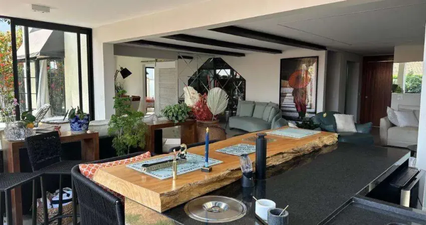 Casa à venda em santana de parnaíba, tamboré, com 4 suítes, com 318 m², tamboré 4