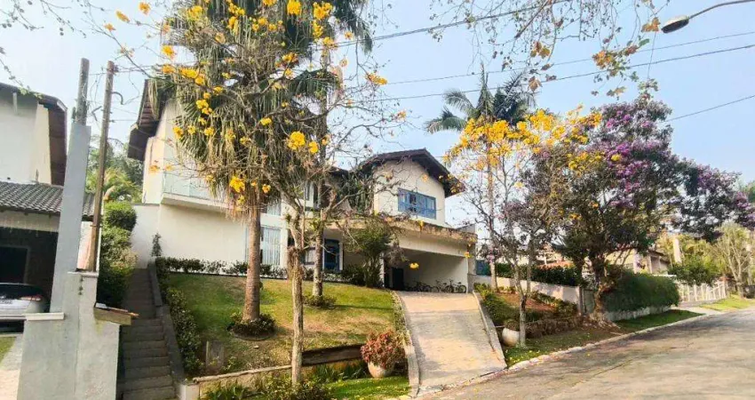 Casa à venda em jandira, nova higienópolis, com 3 suítes, com 454 m², condominio nova higienópolis