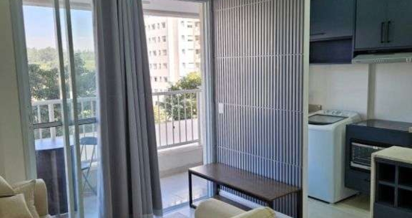 Apartamento com 1 dormitório para alugar, 45 m² por R$ 4.200,00/mês - Bethaville - Barueri/SP
