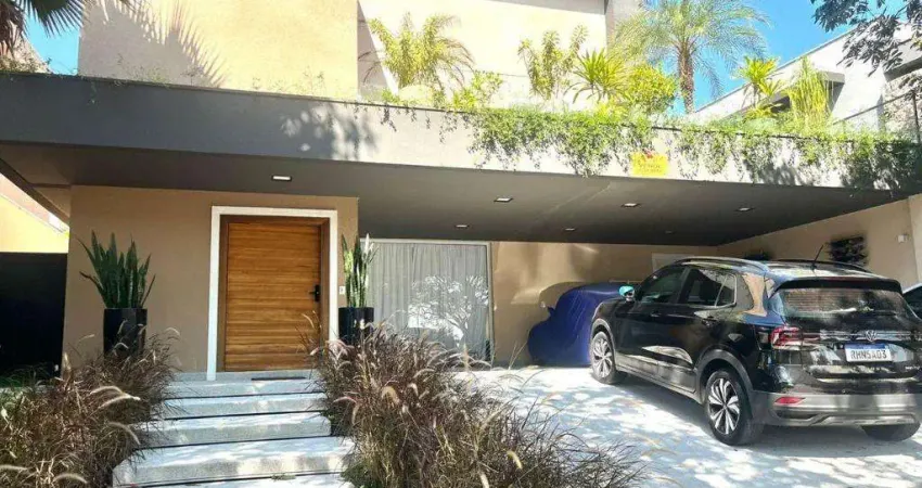 Casa à venda em santana de parnaíba, alphaville, com 4 suítes, com 384 m², gênesis 2
