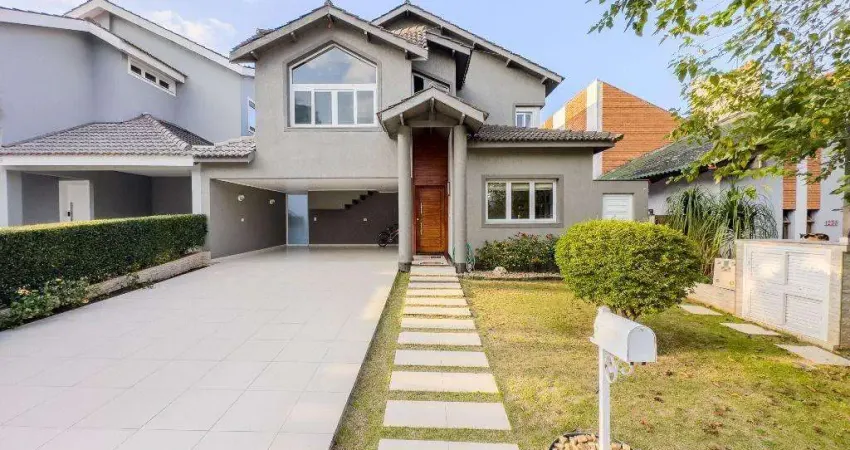 Casa à venda em santana de parnaíba, alphaville, com 5 suítes, com 350 m², residencial seis