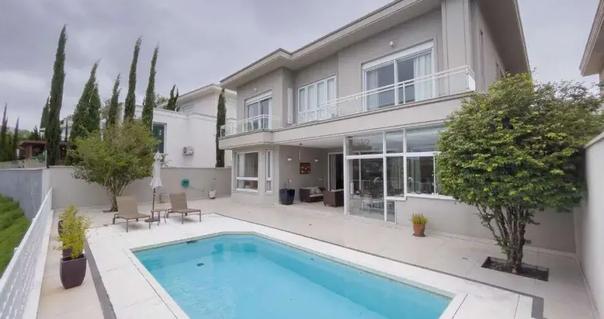 Casa à venda em santana de parnaíba, alphaville, com 4 suítes, com 427 m², gênesis 1