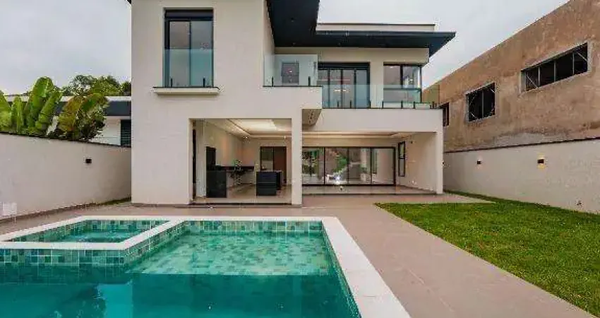 Casa à venda em santana de parnaíba, alphaville, com 4 suítes, com 430 m², itahyê