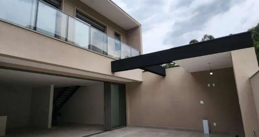 Casa à venda em santana de parnaíba, centro, com 3 suítes, com 230 m², condomínio singular