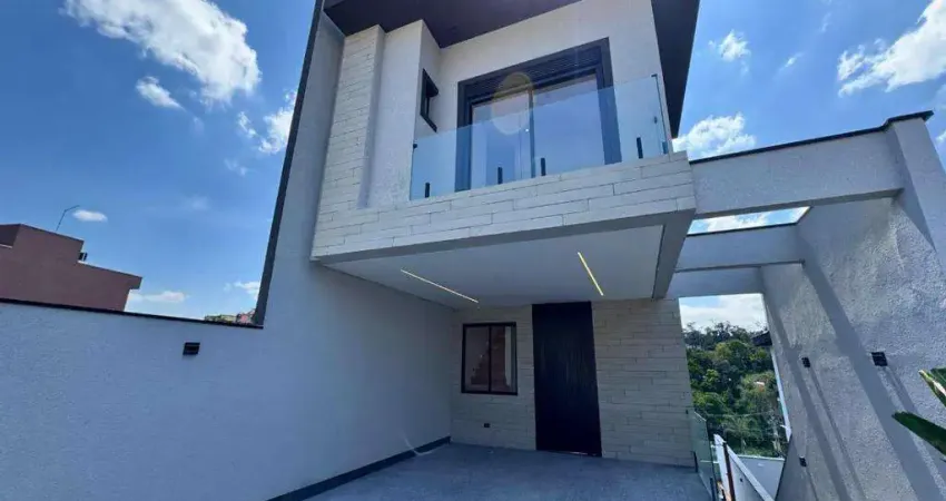 Casa à venda em santana de parnaíba, villas do jaguari, com 3 suítes, com 235 m², lumina residence