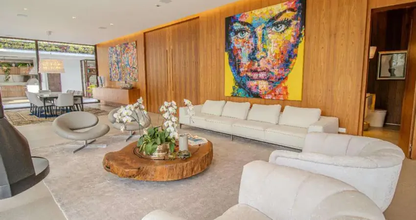 Casa à venda em santana de parnaíba, tamboré, com 5 suítes, com 734 m², tamboré dez