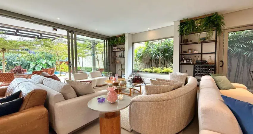 Casa à venda em santana de parnaíba, tamboré, com 4 suítes, com 440 m², residencial gênesis dois