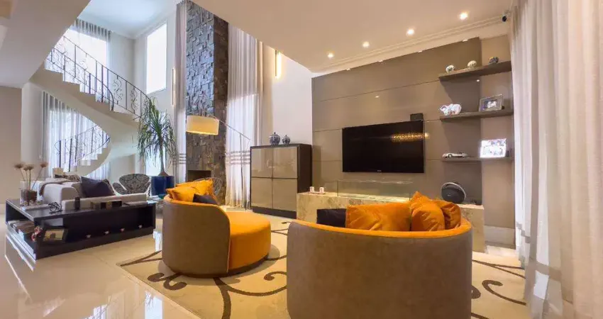 Casa à venda em barueri, alphaville, com 3 suítes, com 435 m², villa solaia residencial