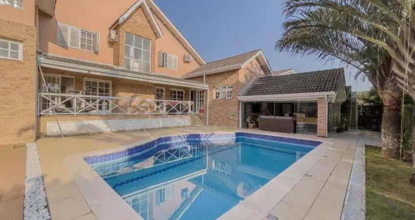 Casa à venda em santana de parnaíba, alphaville, com 3 suítes, com 338 m², residencial nove