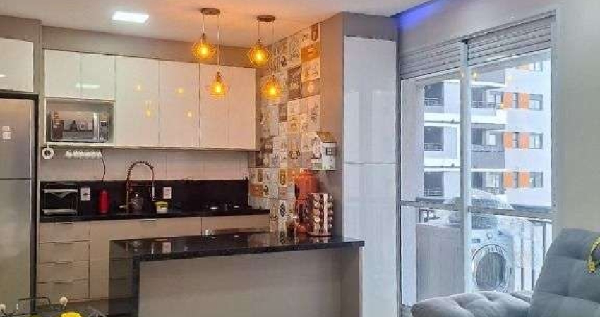 Apartamento com 1 dormitório, 46 m² - venda por R$ 430.000,00 ou aluguel por R$ 3.686,14/mês - Jardim Tupanci - Barueri/SP
