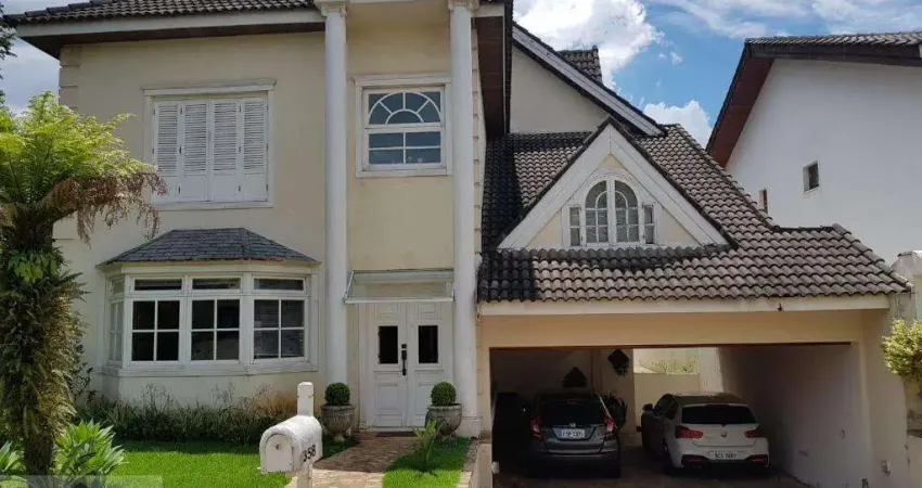 Sobrado à venda em santana de parnaíba, residencial onze (alphaville), com 4 suítes, com 460 m²