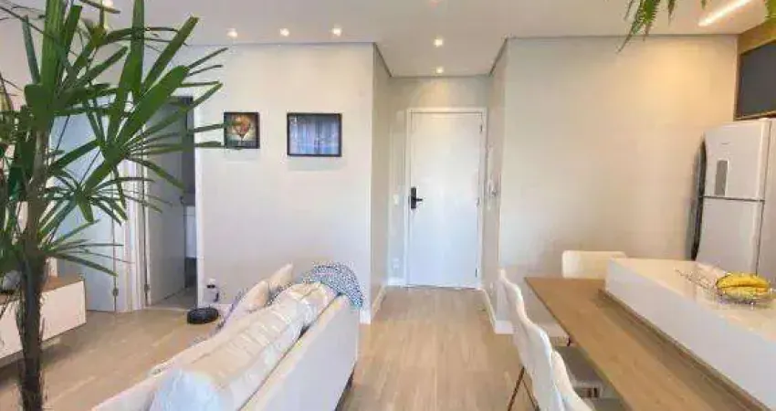 Apartamento à venda em barueri, jardim tupanci, com 1 quarto, com 46 m²