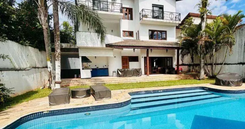 Casa para alugar em santana de parnaíba, alphaville, com 4 suítes, com 520 m²