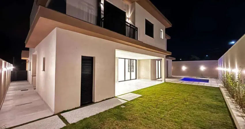 Casa à venda em santana de parnaíba, quintas do ingaí, com 4 suítes, com 328 m², mosaico da aldeia