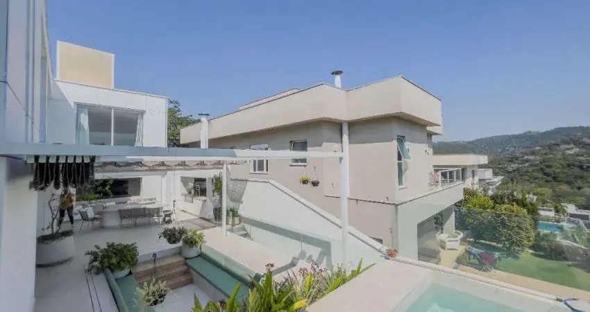 Casa para alugar em santana de parnaíba, alphaville, com 3 suítes, com 350 m², condomínio itahyê