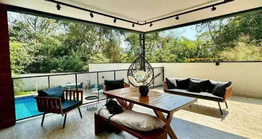 Casa à venda em santana de parnaíba, cidade são pedro - gleba a, com 3 quartos, com 393 m²