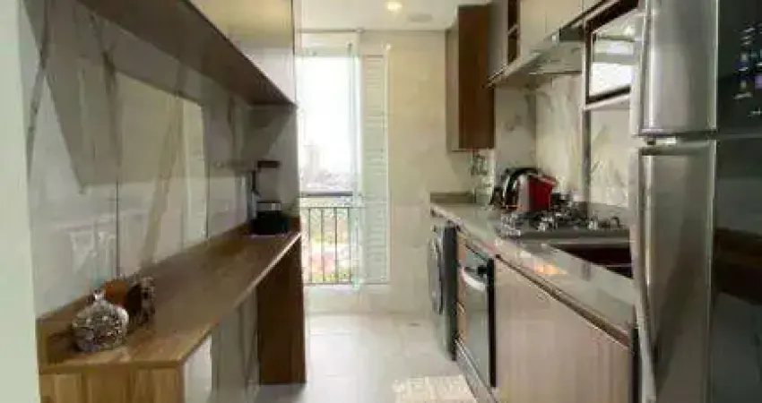 Apartamento à venda em barueri, jardim tupanci, com 3 quartos, com 55 m²