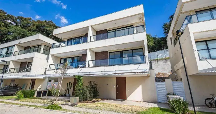 Casa à venda em santana de parnaíba, alphaville, com 4 suítes, com 214 m², alpha house 1