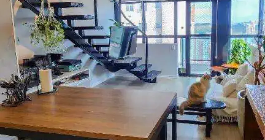 Apartamento duplex para alugar em barueri, bethaville i, com 1 quarto, com 57 m², selenita residence