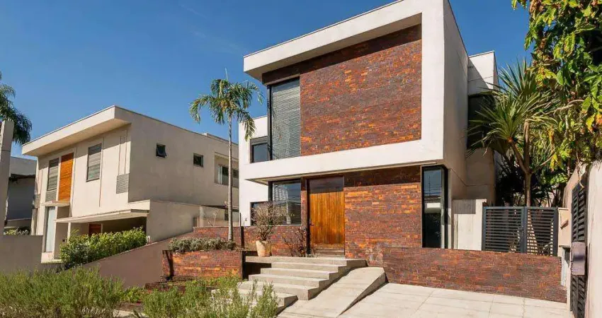 Casa à venda e para alugar em barueri, alphaville, com 3 suítes, com 580 m², residencial um