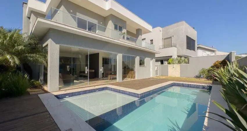 Casa à venda em santana de parnaíba, alphaville, com 4 quartos, com 366 m², burle marx