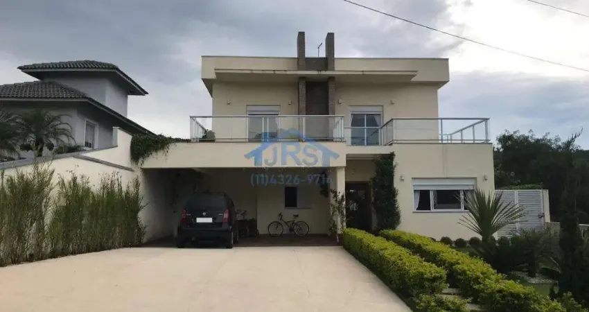 Sobrado à venda em jandira, jardim do golf i, com 3 suítes, com 375 m², condomínio santa maria