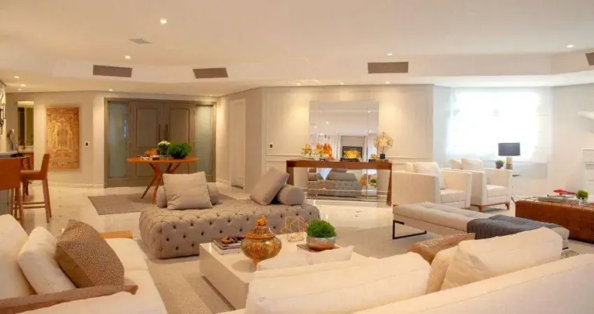 Apartamento à venda em são paulo, paraíso do morumbi, com 5 suítes, com 852 m²