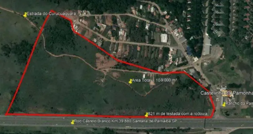 Área à venda em santana de parnaíba, recanto maravilha iii, área rodovia castelo branco