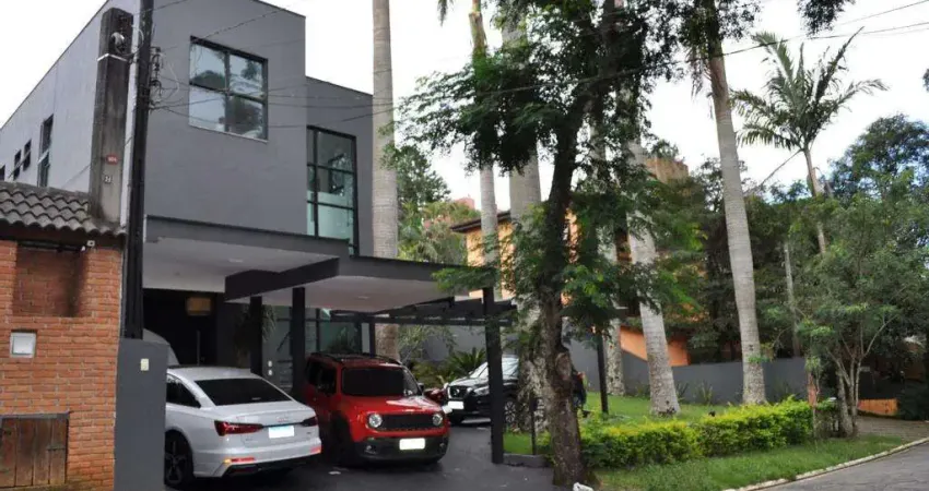 Sobrado à venda em jandira, jardim do golf i, com 3 suítes, com 460 m², condomínio nova higienópolis
