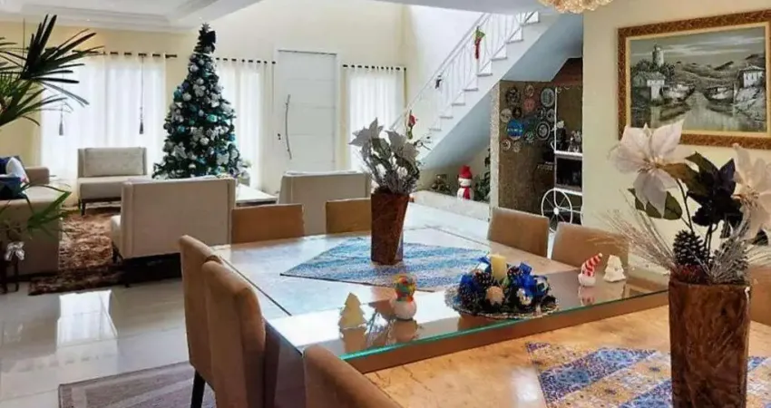 Sobrado à venda em embu das artes, parque das artes, com 4 quartos, com 368 m²