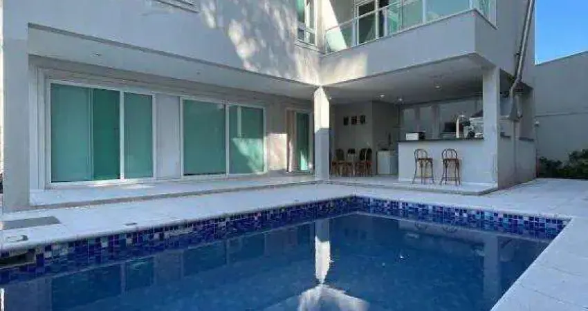 Casa à venda em santana de parnaíba, alphaville, com 4 suítes, com 450 m², gênesis 1