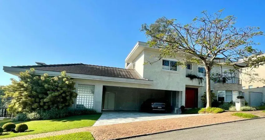 Casa à venda em santana de parnaíba, alphaville, com 4 suítes, com 580 m², gênesis 1