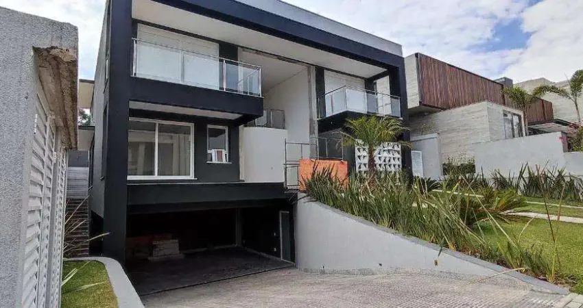 Casa à venda em santana de parnaíba, residencial três (tamboré), com 4 suítes, com 520 m²