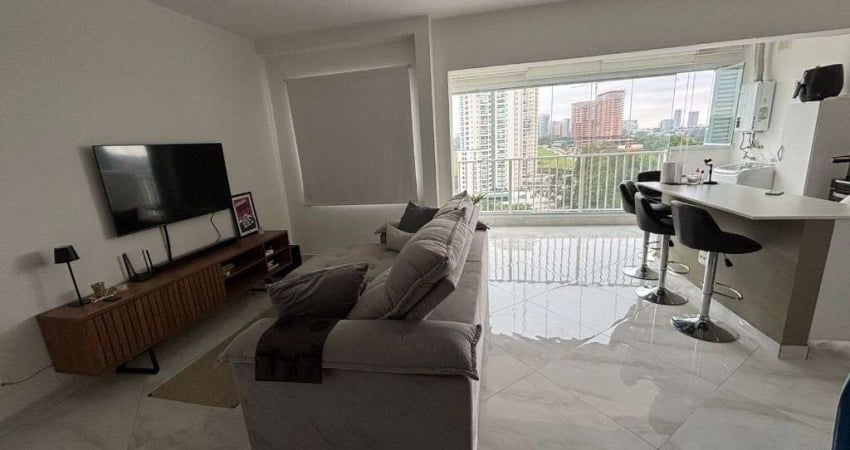 Apartamento com 2 dormitórios para alugar, 69 m² por R$ 5.967,83/mês - Alphaville - Barueri/SP