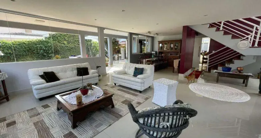 Casa à venda em barueri, residencial morada dos lagos, com 4 suítes, com 406 m²