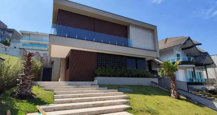 Casa à venda em santana de parnaíba, tamboré 10, com 4 suítes, com 586 m², condomínio tamboré dez