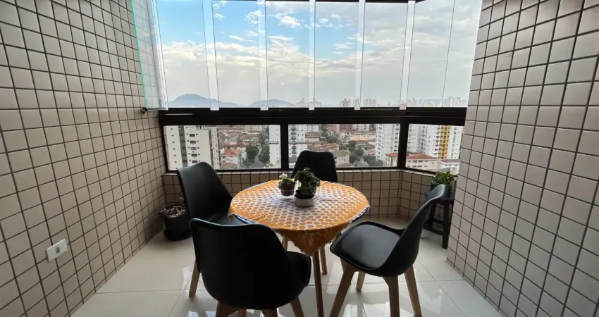Apartamento 3 dorms c/ suíte, 2 vagas, 107 m, santos, embaré,