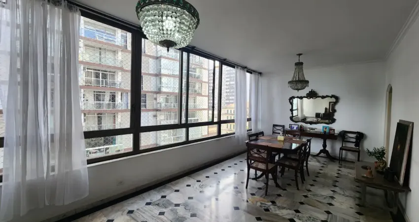 Apartamento com elevador privativo vista para o mar com 4 dormitórios no gonzaga