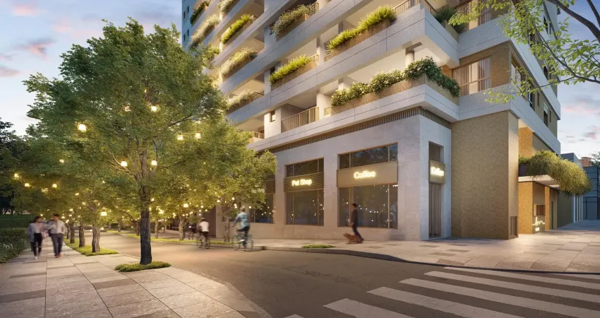 Projeto estratégico em moema - conectando a biofilia dos apartamentos com o verde da região.