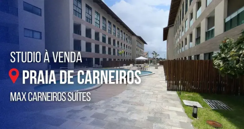 Flat para venda em tamandaré, carneiros, 1 dormitório, 1 suíte, 1 banheiro