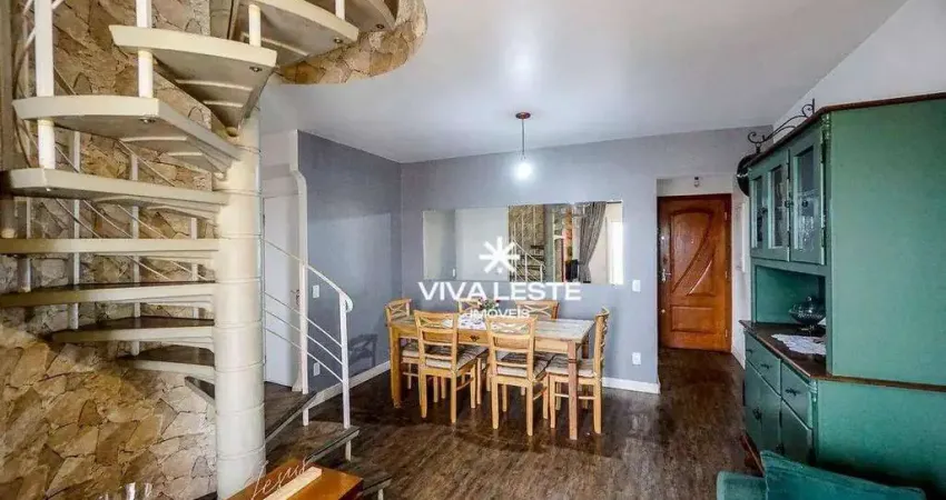 Cobertura com 3 dormitórios à venda, 250 m² por r$ 764.000,00 - chácara seis de outubro - são paulo/sp