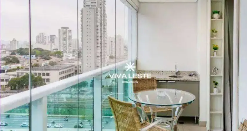 Apartamento com 1 dormitório à venda, 45 m² por r$ 650.000 - vila gomes cardim - são paulo/sp