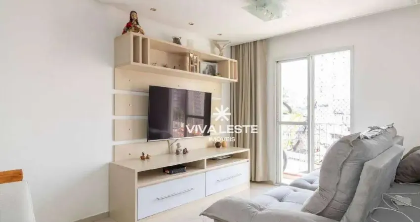 Apartamento com 3 dormitórios à venda, 68 m² por r$ 425.000,00 - vila araguaia - são paulo/sp