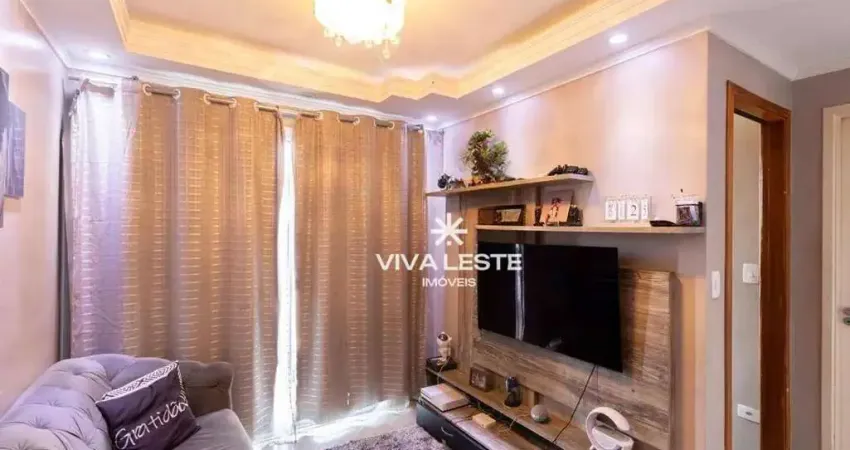 Apartamento com 2 dormitórios à venda, 50 m² por r$ 288.000,00 - vila carmosina - são paulo/sp