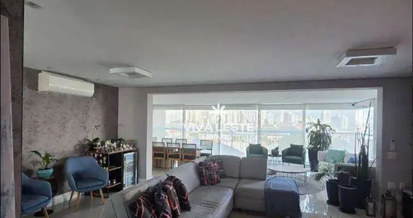 Apartamento com 3 dormitórios à venda, 180 m² por r$ 3.250.000,00 - mooca - são paulo/sp