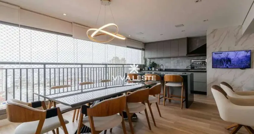 Apartamento com 3 dormitórios à venda, 160 m² por r$ 2.650.000,00 - mooca - são paulo/sp