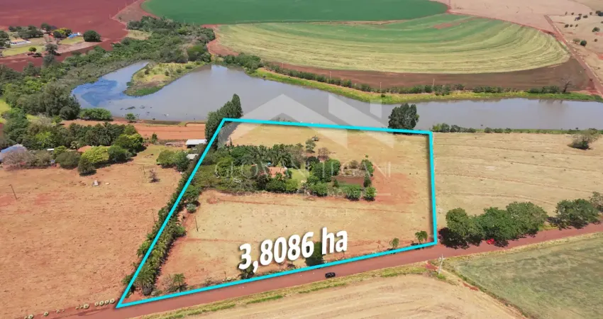 Sítio 3,8ha (1,5 alqueire) em arandu c/ açude e casa ampla | acesso asfaltado