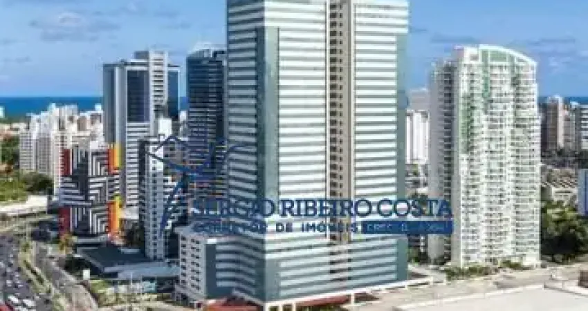 Sala comercial de alto padrão com estrutura de bem-estar e serviços exclusivos.